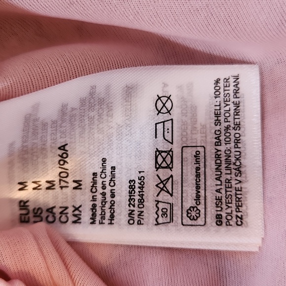 JOHANNA ORTIZ x H&M Mauve Floral Tie Hem Satin Blouse Size M - Picture 15 of 15